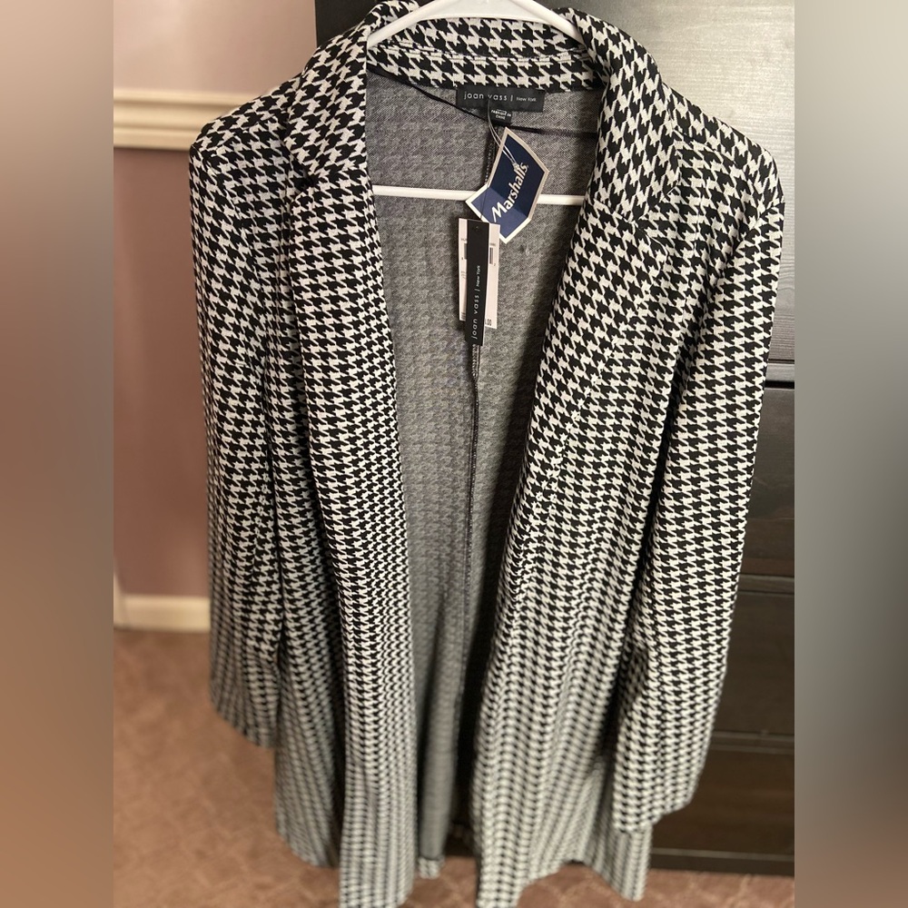 New with tags: Joan Vass Blazer / Sweater